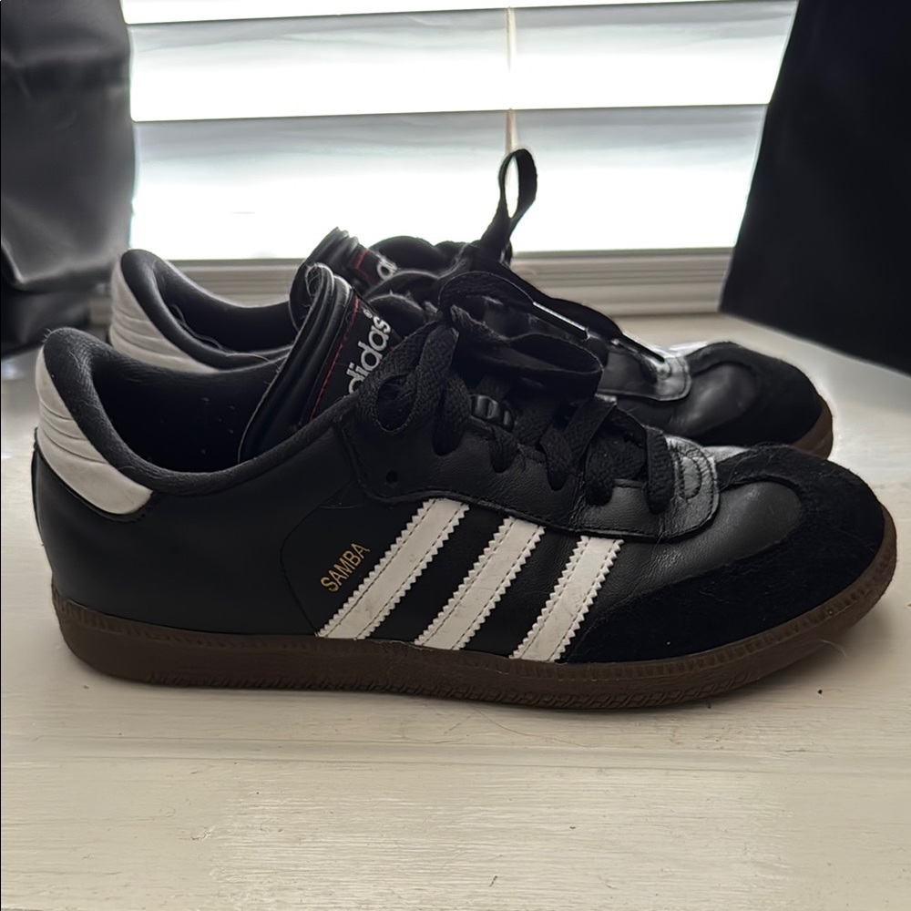 Adidas Black and White Retro Sneakers